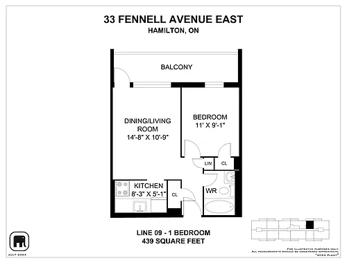 Floor plan 1109