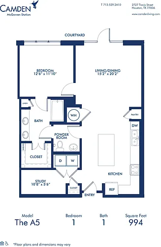 Floor plan A5