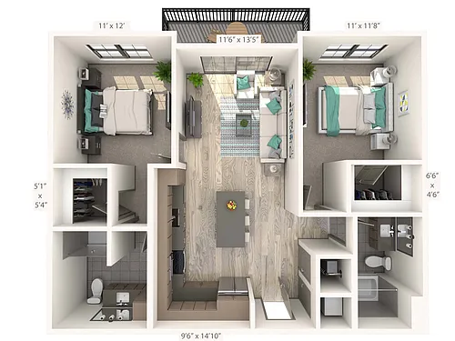 Floor plan Surrealist