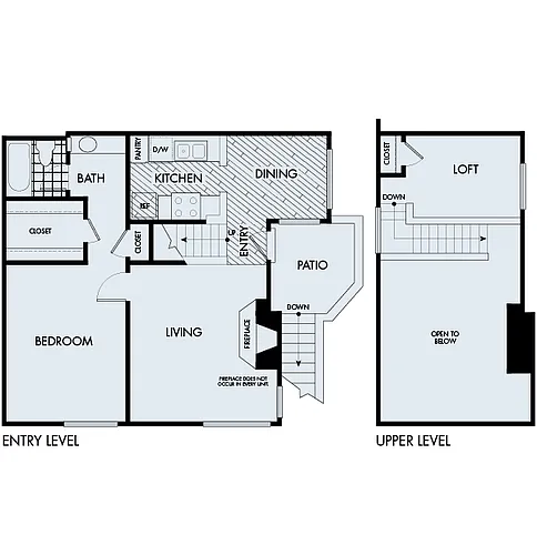 Floor plan Woodbridge Plan 1D (Loft)