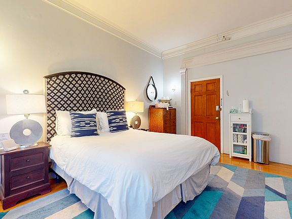 Queen sized bed