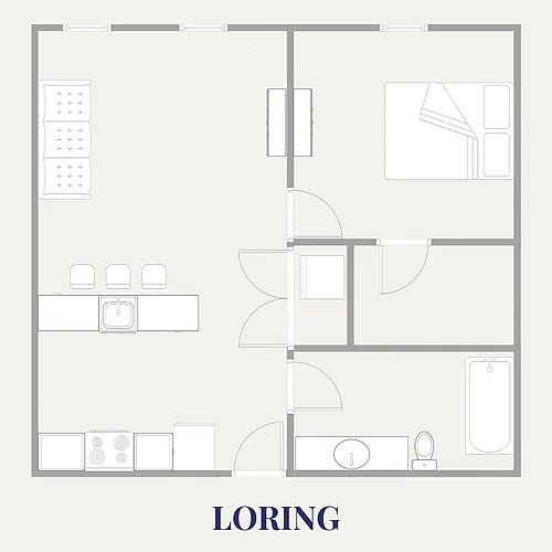 Floor plan Loring