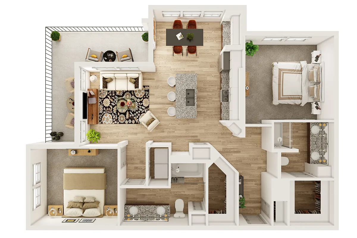 Floor plan B4