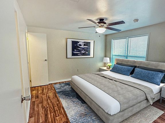 Relax in cozy bedrooms that offer plenty of storage and natural light, creating a perfect retreat at the end of the day.
