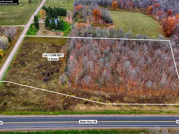 Lot 1 CSM 8977 (5 acres) State Hwy 48, Exeland, WI 54835