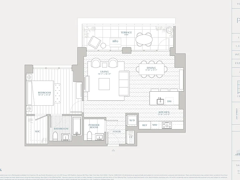 115 York St #Penthouse 21F — Photo 2