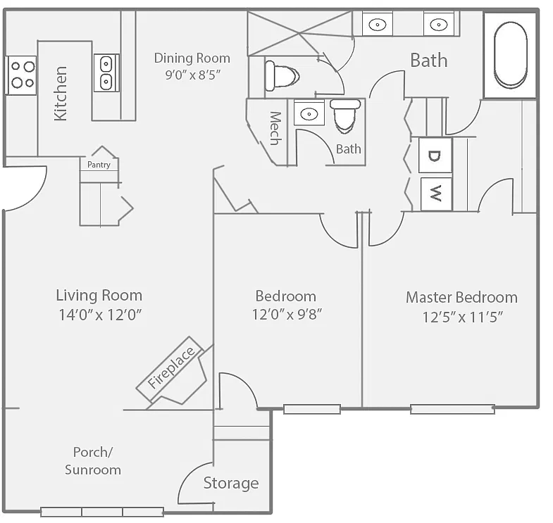 Floor plan The Summit