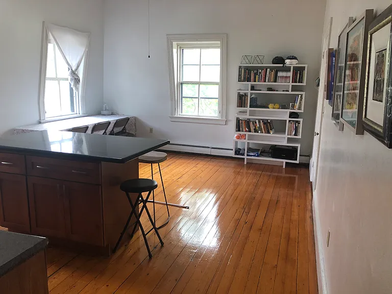 Kitchen with skylight