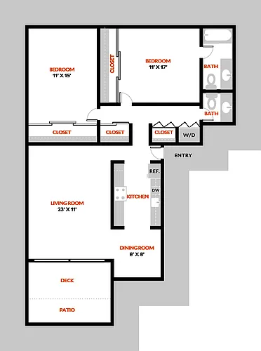 Floor plan Plan 2AR