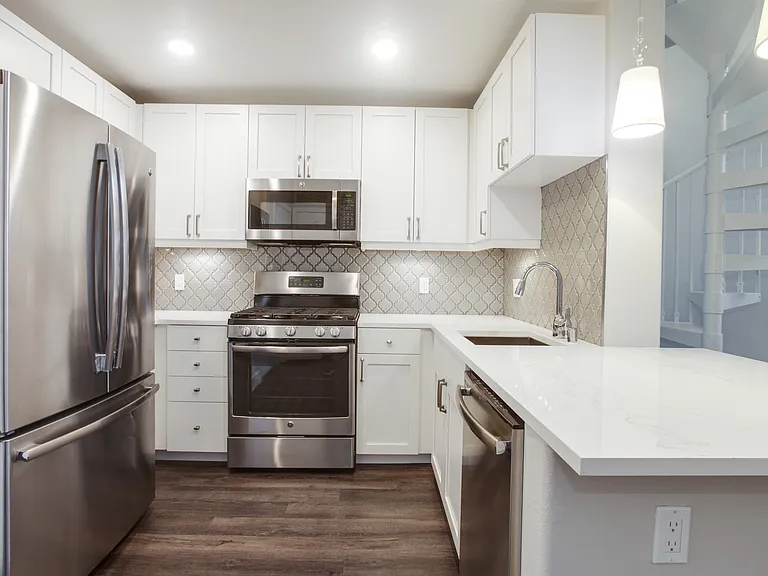 Premier kitchen with a breakfast bar and lots of cabinet and counter space