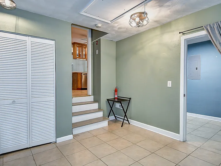 Bonus room off kitchen for additional living space.