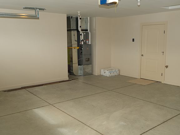 Double car garage with HVAC 
