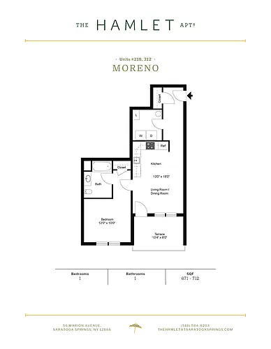 Floor plan Moreno