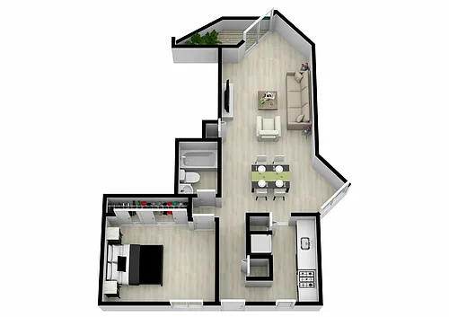 Floor plan KaloSolo