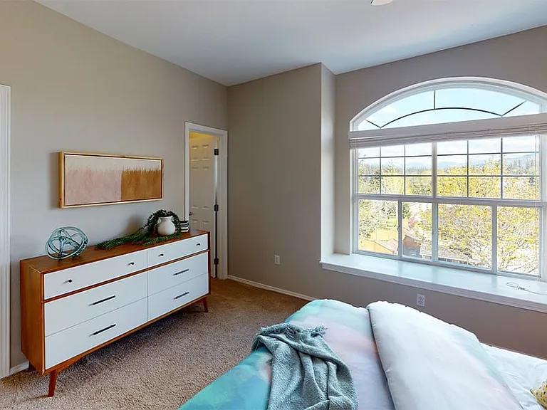 Built-in bench seating, arched windows and upgraded touches throughout