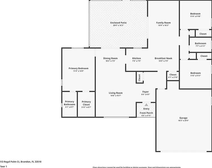 3 bed, 2.0 bath, 1545 sqft, $2,105 — Photo 2