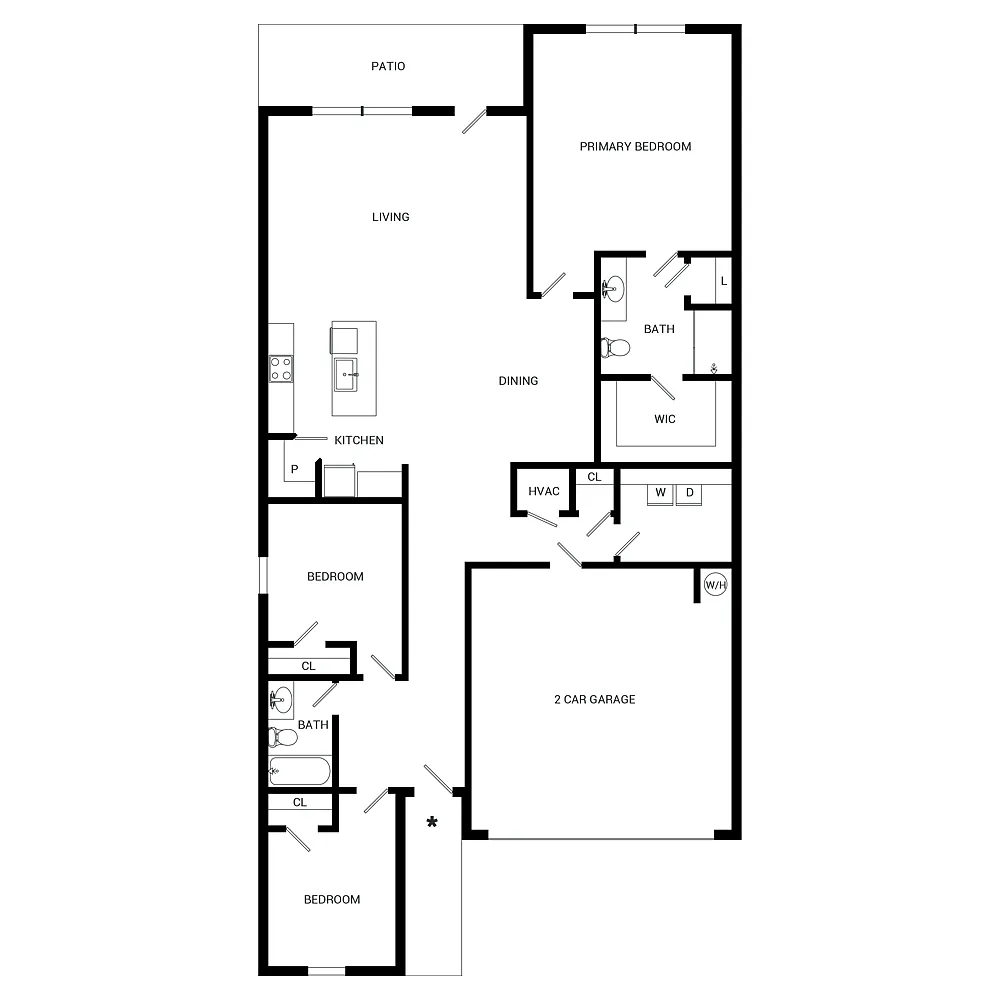 Floor plan Magnolia