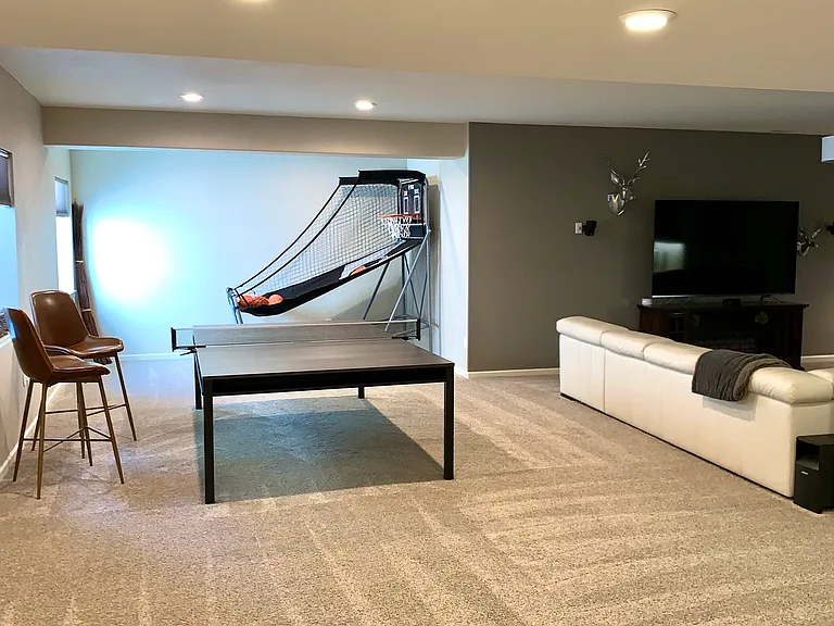Interior, Basement Level, Main Room