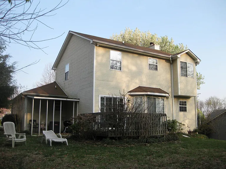 Back of the house.