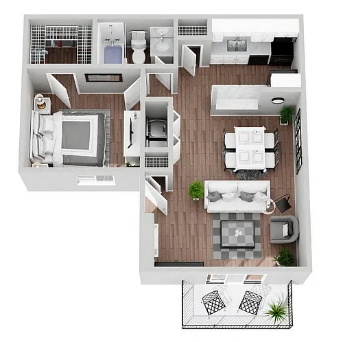 Floor plan A1