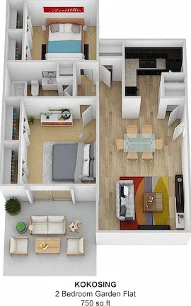 Rivers Edge Apartments and Townhomes — Photo 41