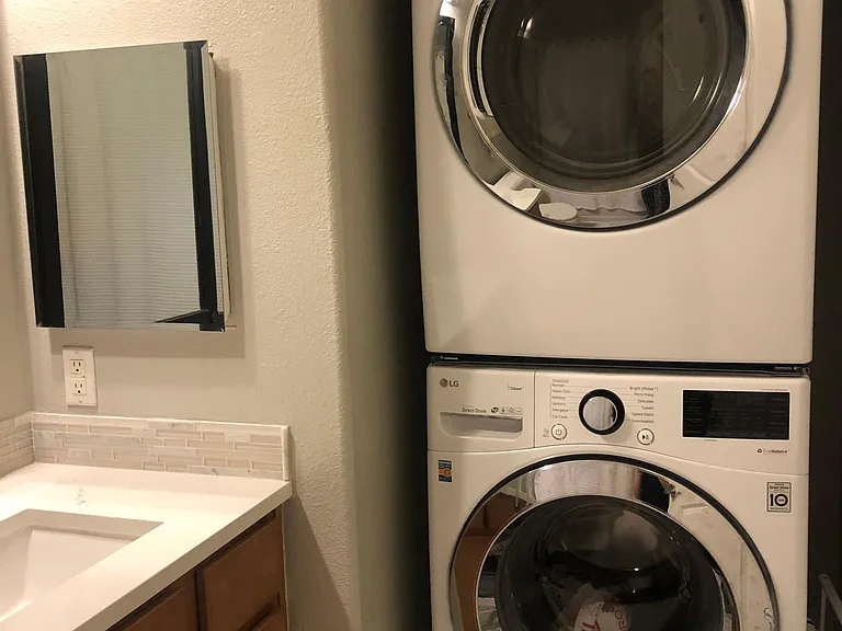 In-home washer/dryer