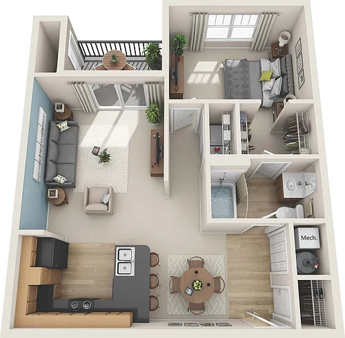 Floor plan Believe