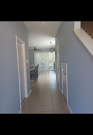 Entry way into house