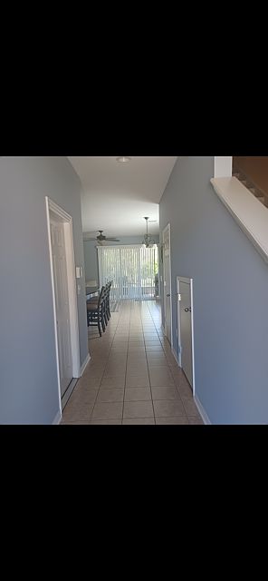 Entry way into house