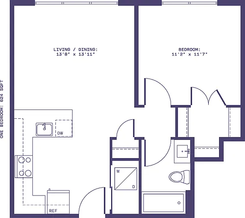 Floor plan A2