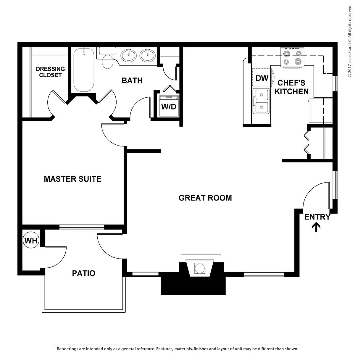 Floor plan Ironwood