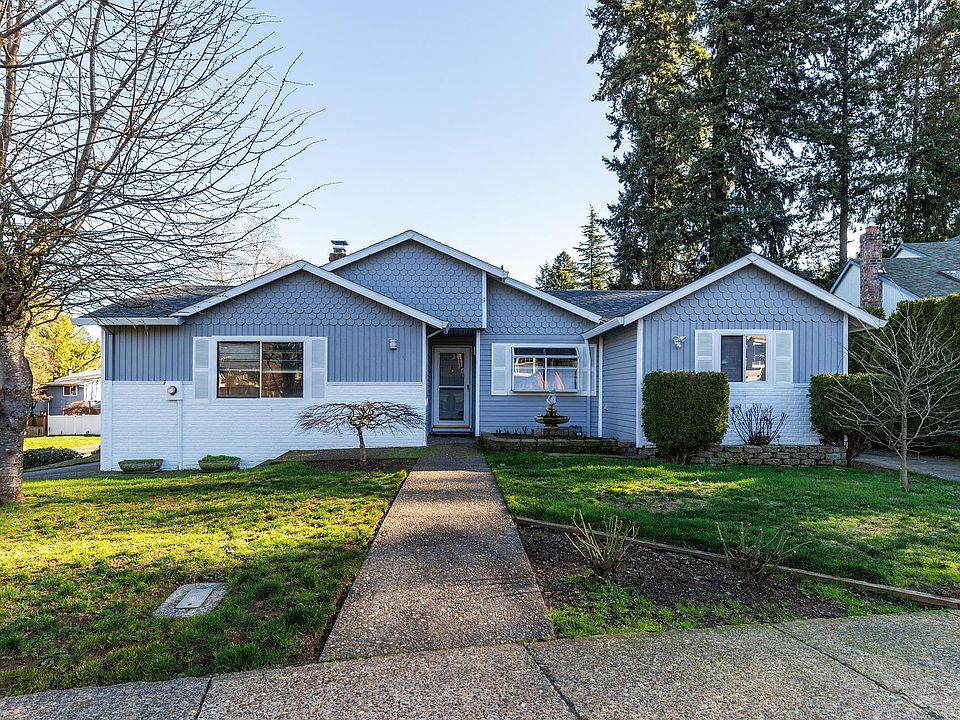 Level entry 1 level home with 2 car garage