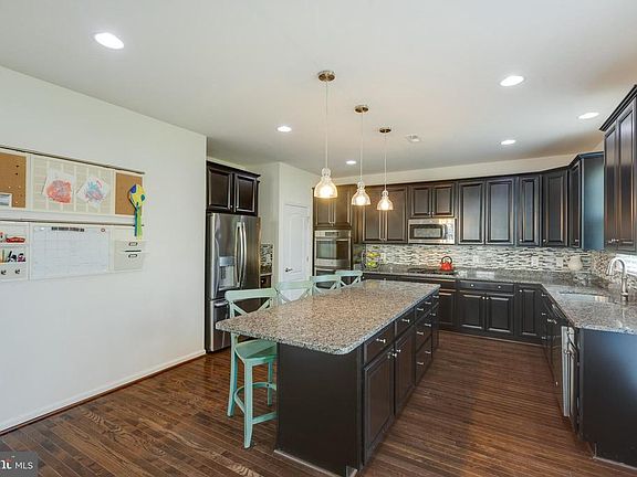Kitchen with space for an organization wall!