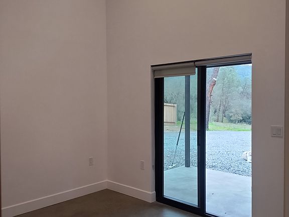 Patio access from the primary bedroom