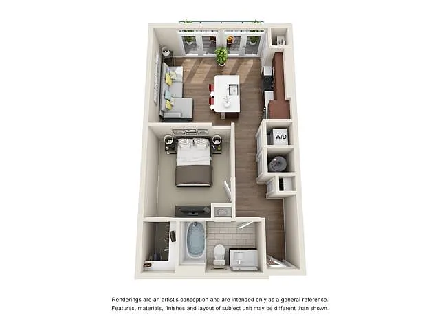 Floor plan A1B
