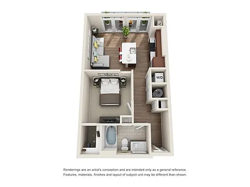 Floor plan A1B