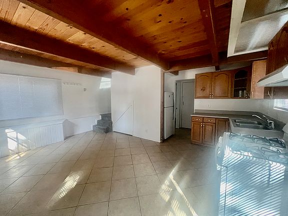 Open living room kitchen and dining