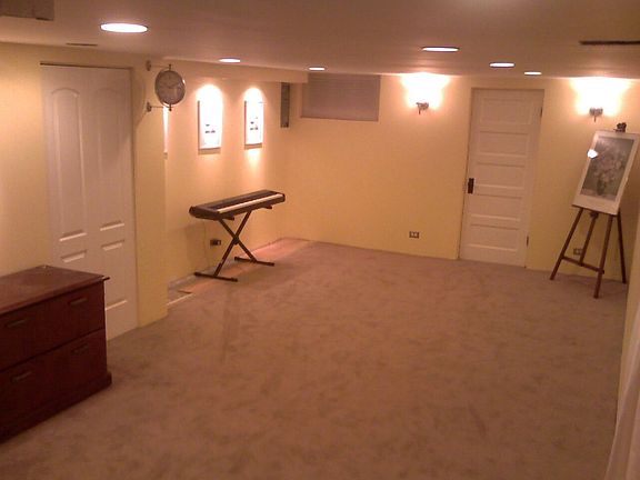 Basement; Partially Finished