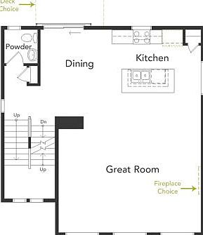 Layout of the Clydesdale second level