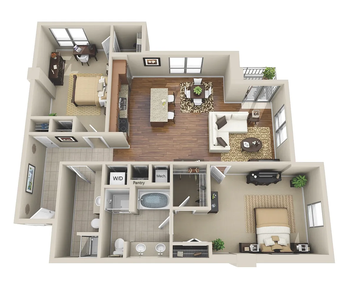 Floor plan B4R