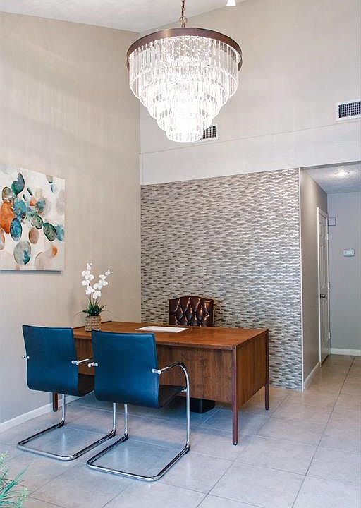 Welcome to the grand entry of this highly-efficient office space in Atelier of Northchase Park.