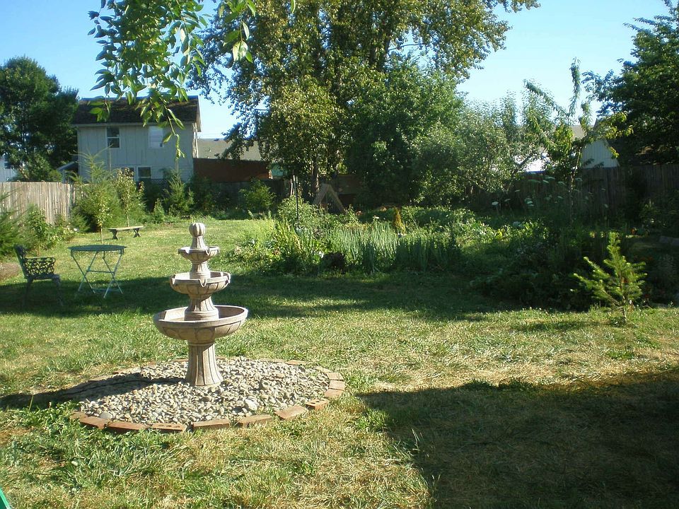 large backyard