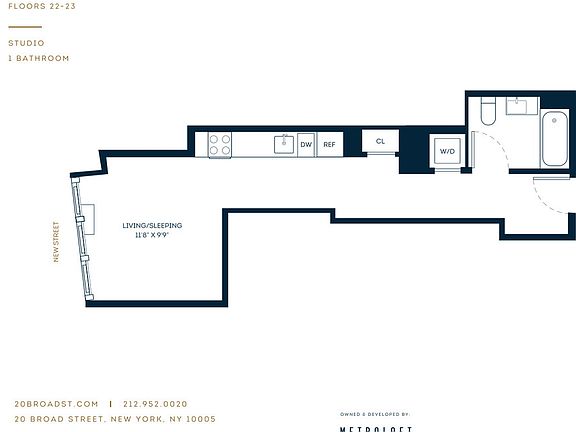 2nd image of 20 Broad St APT 2207