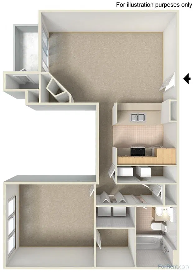 Floor plan Victoria - Classic