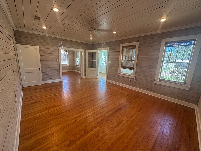 Living room facing the dining area