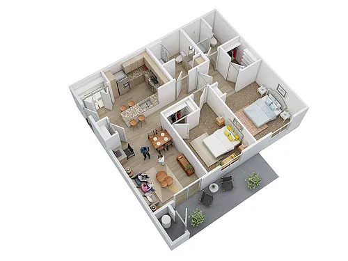 Floor plan B3