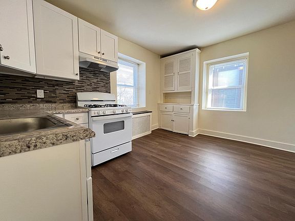 Kitchen with lots of sun.