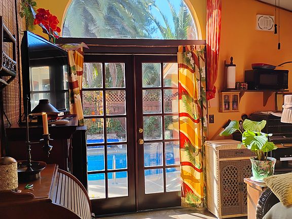 Kitchen to the back and right of this photo (being currently remodeled)