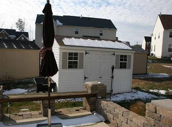 Patio and Shed
