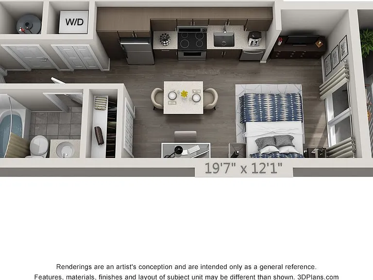 A1 floor plan Sofia Coral Gables